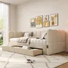 Flieks Polsterbett 90x190cm mit Ausziehbett, Schlafsofa Produktbild-Vorschau 2