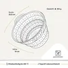 Hoffmann Faltsieb Silikon Edelstahlring 23 cm platzsparend Produktbild-Vorschau 2