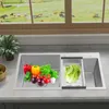 Küchenspüle/Spülbecken aus Edelstahl - Doppelbecken - Mit Produktbild-Vorschau 4