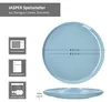 Ritzenhoff 12tlg Tafelservice Jasper Graublau Steingut Produktbild-Vorschau 5