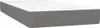 vidaXL Boxspringbett mit Matratze Dunkelgrau 100x200 cm Produktbild-Vorschau 4