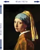 Johannes Vermeer Kunstdruck Bild - Das Mädchen Mit Dem Produktbild-Vorschau 3
