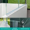 Mai&Mai Badewannenfaltwand, 6mm Sicherheitsglas Klarglas, Produktbild-Vorschau 6