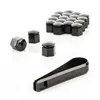 20x Radschrauben Kappen Set 19 mm schwarz glänzend für VW Produktbild-Vorschau 9