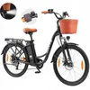 Robusta TTGO YY-26ST City-E-Bike Trekking E-Bike 26" con 75 Anteprima dell’immagine prodotto 3