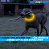 DogLight LED obojek pro psy USB svítící obojek univerzální Náhled obrázku produktu 4