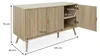 Sideboard ALMA, 120 cm mit 3 Türen, Eiche Finish - Kommode Produktbild-Vorschau 4