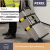 Perel Werkzeugwagen 3-in-1, robuster Trolley aus Edelstahl, Produktbild-Vorschau 9