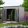 GFP Primeyard Gerätehaus Metall Gartenhaus 263x180x231 cm Produktbild-Vorschau 3