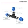 KIRCHHOFF T-Stück Kunststoff , 32 x 32 x 32 mm, für HDPE Produktbild-Vorschau 4