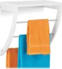 relaxdays Handtuchhalter weiß, silber Produktbild-Vorschau 1