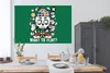 MuchoWow® Poster Billard - Totenkopf - Vintage 180x120 cm - Produktbild-Vorschau 3
