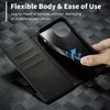 Hülle für iPhone 15 Pro Kohlefaser Leder Brieftasche Produktbild-Vorschau 7