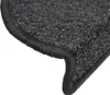 vidaXL Koberčeky 15 ks 56x17x3 cm antracitové polkruhové Náhľad obrázku produktu 6