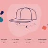 Casquette Koaa Snapback « La petite taupe Fraise », verte, Voir les images du produit 7