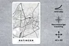 MuchoWow® Mauspad Mousepad Ratingen - Karte - Stadtplan - Produktbild-Vorschau 2