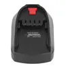 A black battery adapter converter for Bosch 18V power tools. Náhled obrázku produktu