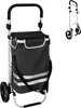 Carrello della spesa Relaxdays, 2 ruote grandi, scomparto Anteprima dell’immagine prodotto 1