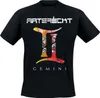 Artefuckt Gemini T-Shirt schwarz mit großem farbigem Produktbild-Vorschau 1