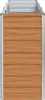 vidaXL Letto rialzato marrone chiaro 240 x 40 x 77 cm Anteprima dell’immagine prodotto 6