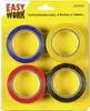 Easy Work Isolierklebebänder, 4 Rollen á 10 m, mehrfarbig Produktbild-Vorschau 1