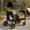 Faltbarer Kinderwagen für 2 mit Bettfunktion, 8-fach Produktbild-Vorschau 4