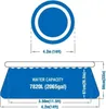 Avenli Garten-Erweiterungspool mit Pumpe 420x84 cm Produktbild-Vorschau 4