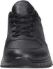 A close-up, front-facing view of a black Ecco sneaker. Náhled obrázku produktu