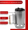 XXL Kohleanzünder - BBQ Starter für Holzkohle und Briketts Produktbild-Vorschau 4