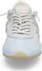 Damen Sneaker blau aus Leder-Mesh mit elastischer Schnürung Produktbild-Vorschau 5