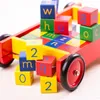 Tidlo Holz Babywalker - Lauflernwagen mit ABC Blöcken Produktbild-Vorschau 4
