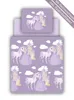 A flat lay image of children's bedding with a princess and unicorn theme. Produktbild-Vorschau