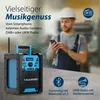Blaupunkt Baustellenradio DAB+ Bluetooth Akku IP45 10 Watt Produktbild-Vorschau 4