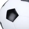 A close-up view of a soccer ball. Produktbild-Vorschau