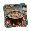 Dutch Oven - Gusseisen Kessel 8 L - mit Grillpfanne - Produktbild-Vorschau 3