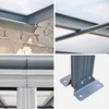 sweeek - Pergola 3x4m Aluminium und Polycarbonat + Produktbild-Vorschau 2