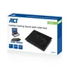 Chladi na notebook ACT A 17" USB hub se dvma ventiltory, Náhled obrázku produktu 9
