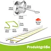 XMTECH fotbalové tréninkové příslušenství pro děti s 6 Náhled obrázku produktu 9