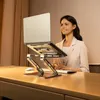 SET: Aluminium Laptopständer + Smartphoneständer - silber Produktbild-Vorschau 2