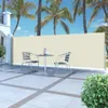vidaXL Marquise latérale extensible 160x500 cm Crème Voir les images du produit 9