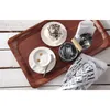 HENDI Serviertablett Euronorm 37x53 cm Woodform  Antirutsch Produktbild-Vorschau 2
