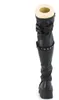 Buty damskie RENEGADE-320 marki DemoniaCult, czarne, UE 38, Podgląd zdjęcia produktu 4