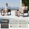 tectake® Aluminium Garten-Lounge Set Captive im Rope-Design Produktbild-Vorschau 2