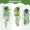 3 Stück Hängepflanze Künstlich mit Topf,55-85 cm Produktbild-Vorschau 2