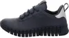 A side view of a dark blue sneaker with a textured sole. Podgląd zdjęcia produktu