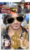 Protziges Verkleidungsset Zuhälter -  Goldene Sonnenbrille, Produktbild-Vorschau 4