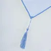 Scheibengardine HxB 90x60 cm Blau »GERA« Zweilagig Voile Produktbild-Vorschau 4