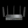 A TP-LINK router with multiple antennas and ports is shown against a black background. Náhled obrázku produktu
