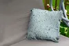 MuchoWow® Outdoor Kissen - Marmor - Punkte - Blau - 50x50 Produktbild-Vorschau 2