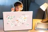 MuchoWow® Laptop Aufkleber Sticker Cover Weltkarte - Kinder Produktbild-Vorschau 3